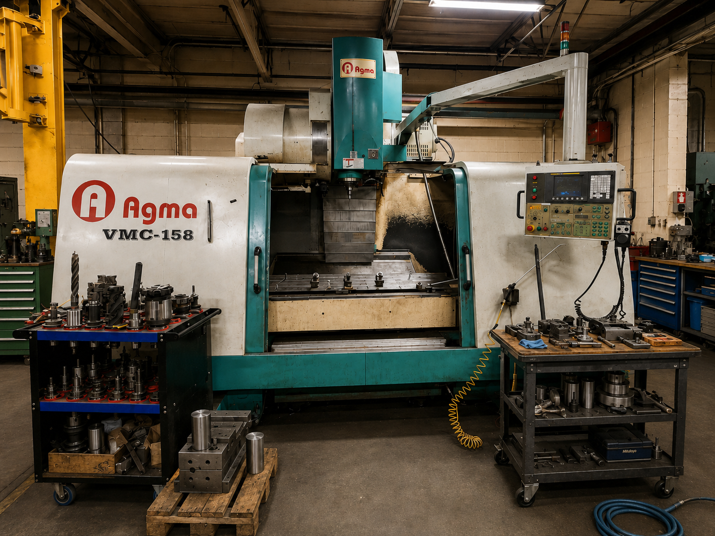 Agma VMC-158 vertical machining center